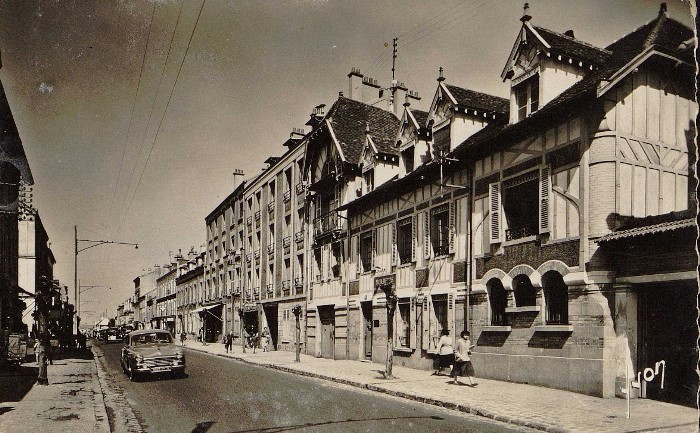 Avenue de la Rpublique 1955