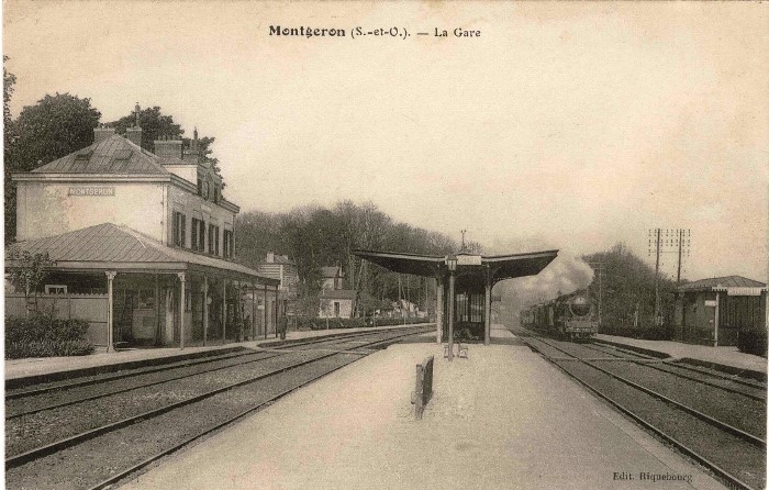 Gare Montgeron 1910