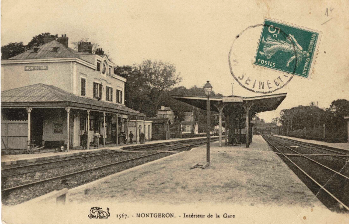Gare de Montgeron vers 1900